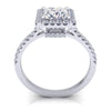 Elena White Gold Engagement Ring