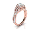 Sabrina Rose Gold Engagement Ring