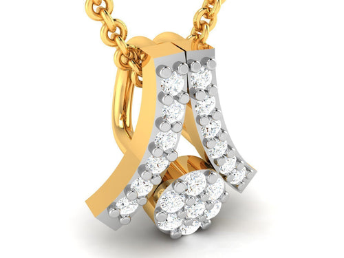 Abigail A Diamond Necklace