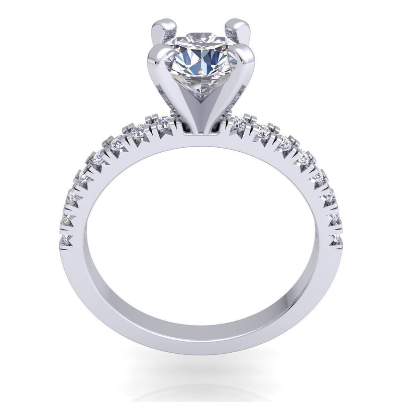 Tess White Gold Engagement Ring