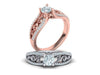 Aurora White Gold Engagement Ring