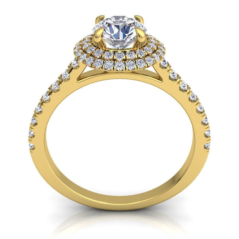 Freya Yellow Gold Engagement Ring