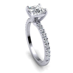 Gale White Gold Engagement Ring