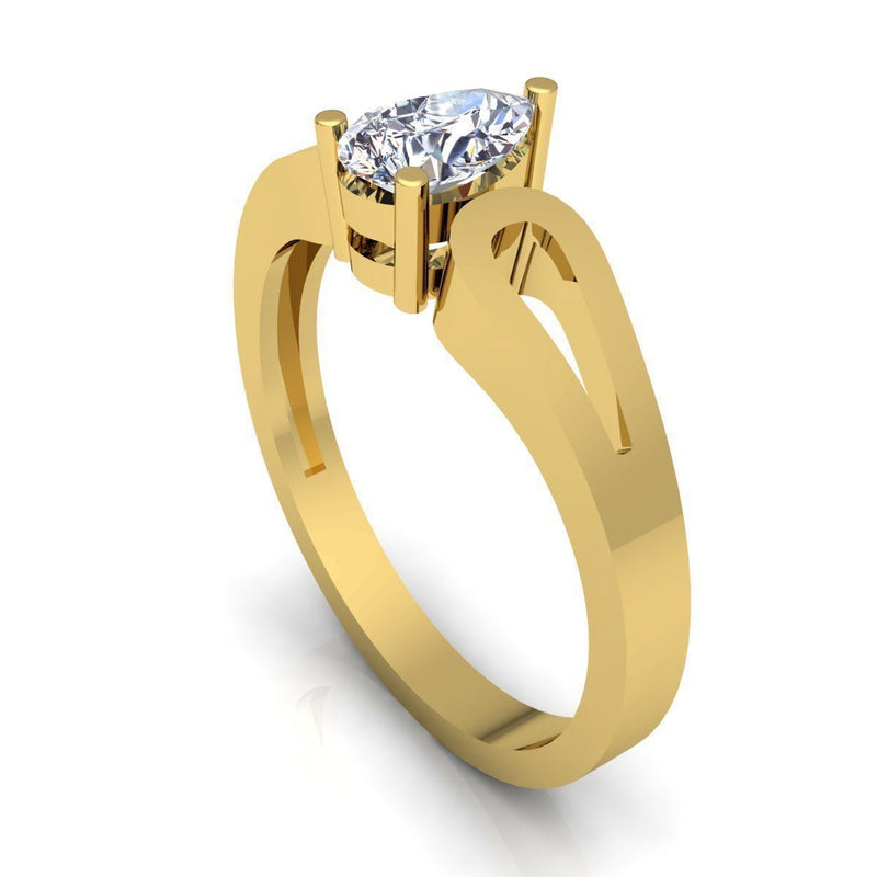Constance Yellow Gold Engagement Ring
