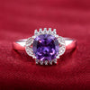 The Amethyst Way Engagement Ring