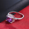 The Amethyst Way Engagement Ring