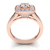 Athena Rose Gold Engagement Ring