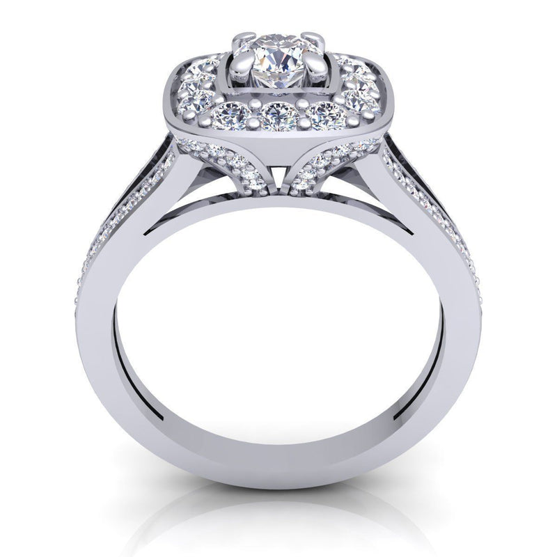 Izabella White Gold Engagement Ring