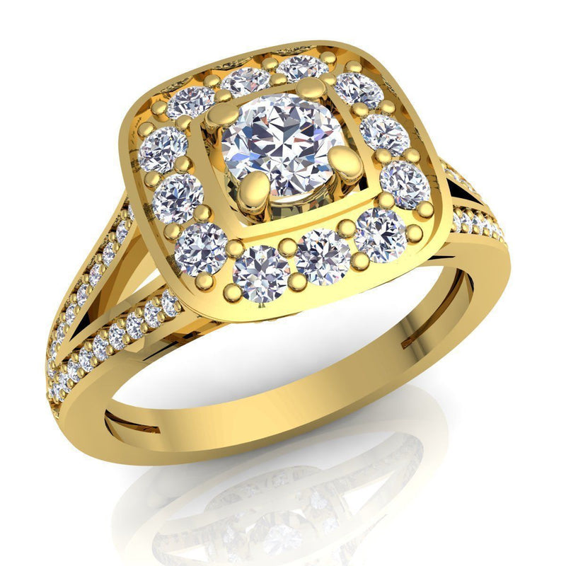 Blakeley Yellow Gold Engagement Ring