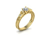 Alisha Yellow Gold Engagement Ring