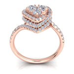 Chloe Rose Gold Engagement Ring