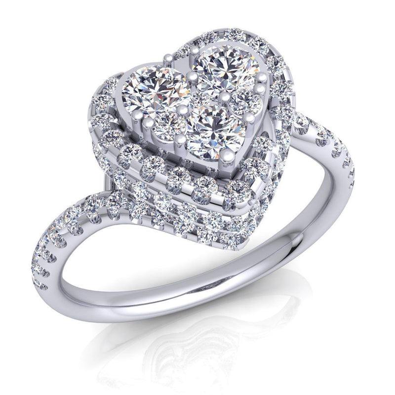 Valentina White Gold Engagement Ring