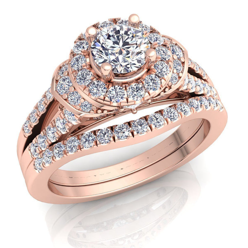 Vanessa Rose Gold Engagement Ring