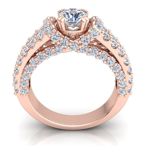 Amelia Rose Gold Engagement Ring