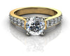 Taline Yellow Gold Engagement Ring