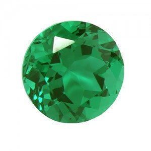 Lab Created Round Emerald