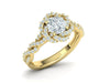Cara Yellow Gold Engagement Ring