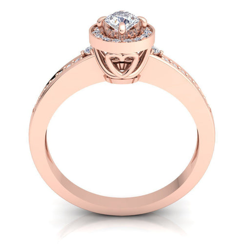 Bailey Rose Gold Engagement Ring