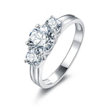 Nancy White Gold Engagement Ring