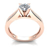 Hazel Rose Gold Engagement Ring