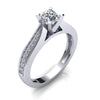 Eva White Gold Engagement Ring
