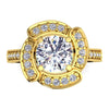 Iris Yellow Gold Engagement Ring