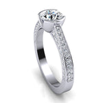 Cora White Gold Engagement Ring