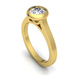 Samantha Yellow Gold Engagement Ring