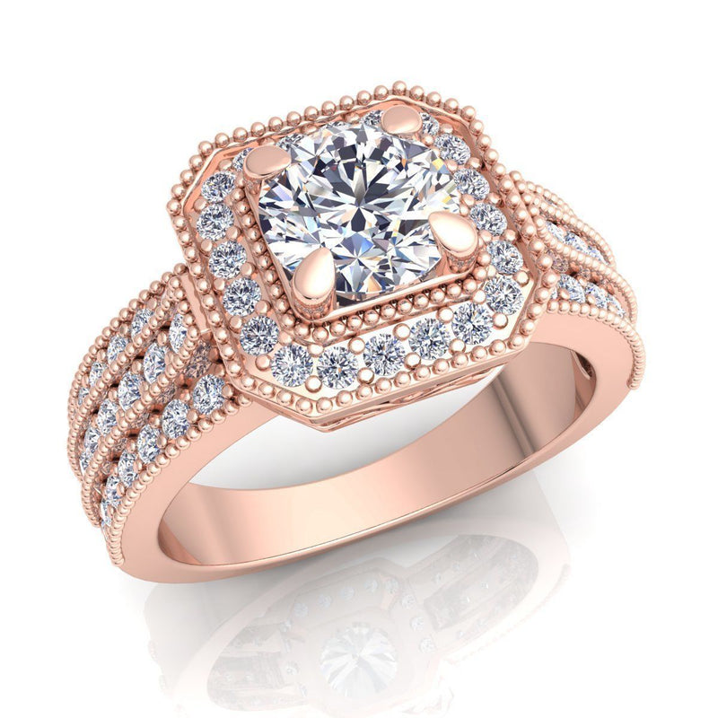 Emma Rose Gold Engagement Ring