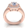Emma Rose Gold Engagement Ring