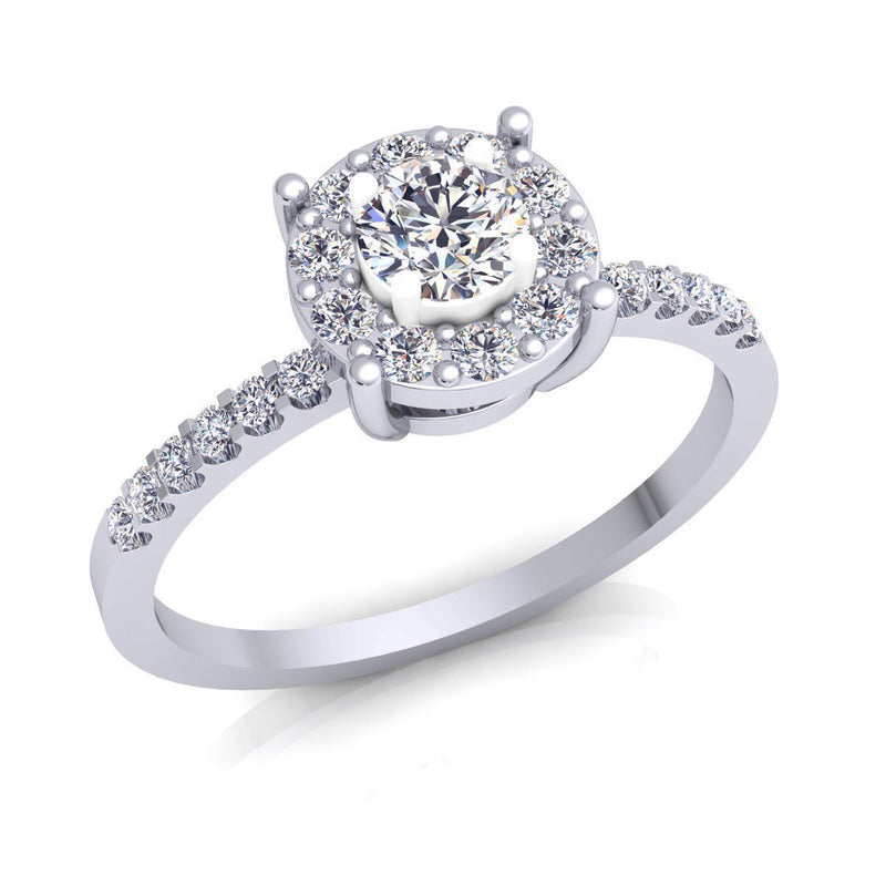 Emery White Gold Engagement Ring