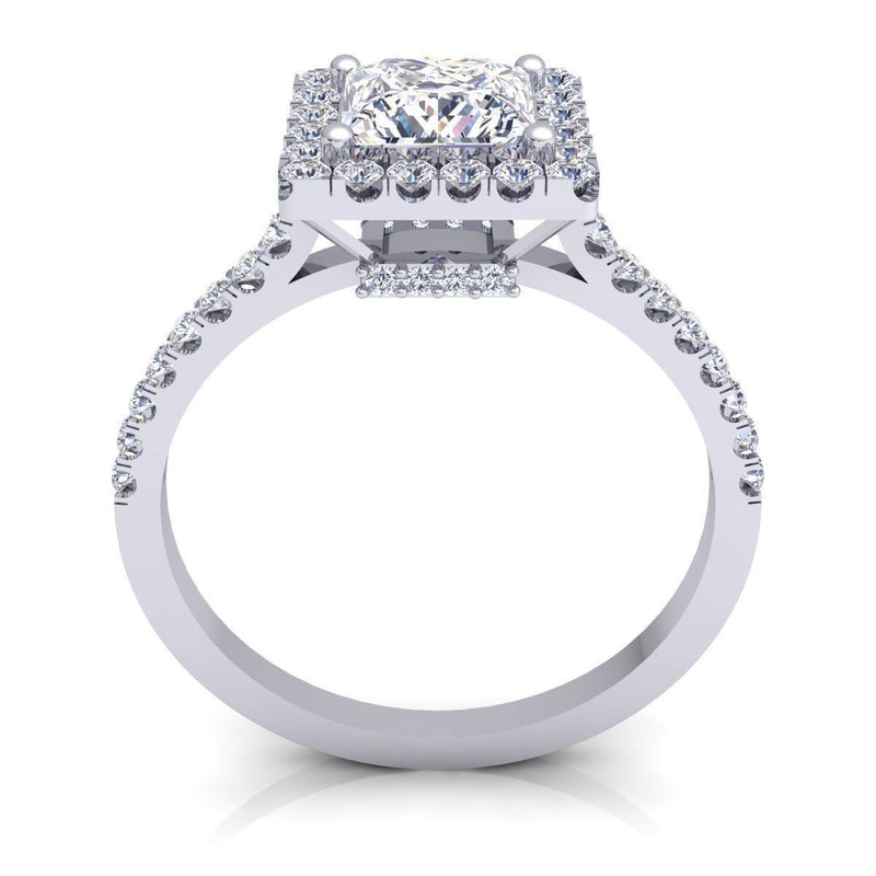 Elena White Gold Engagement Ring