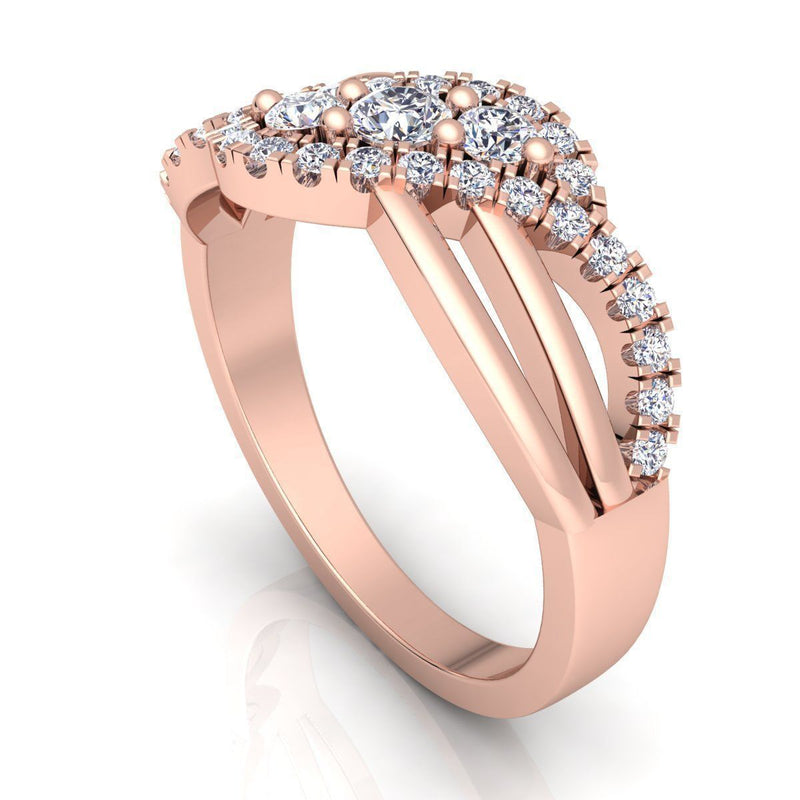 Ella Rose Gold Engagement Ring