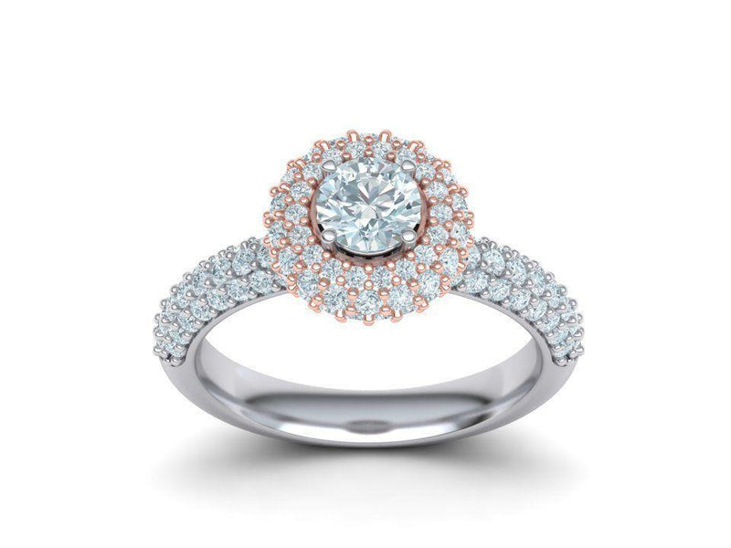 Kristine White Gold Engagement Ring