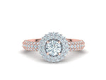 Kristine White Gold Engagement Ring