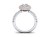 Kristine White Gold Engagement Ring