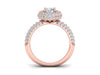 Kristine White Gold Engagement Ring