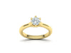 Layla Yellow Gold Engagement Ring