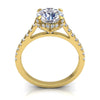 Aria Yellow Gold Engagement Ring