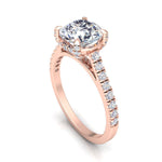 Alexas Rose Gold Engagement Ring