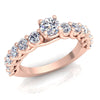 Ariana Rose Gold Engagement Ring