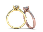 Abby Yellow Gold Engagement Ring
