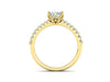 Abby Yellow Gold Engagement Ring