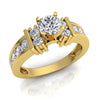 Mia Yellow Gold Engagement Ring