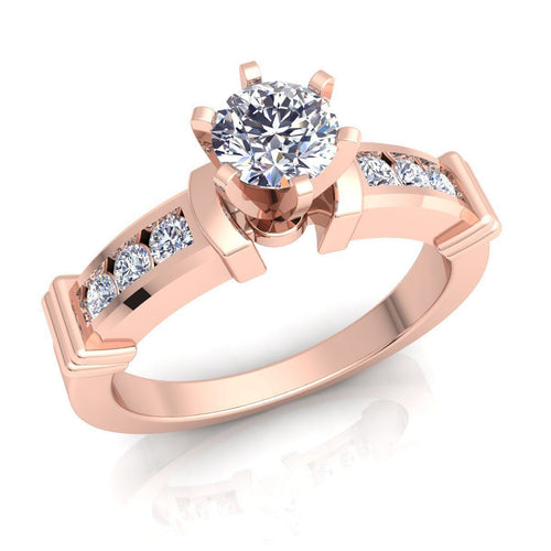 Stella Rose Gold Engagement Ring