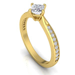 Louise Yellow Gold Engagement Ring